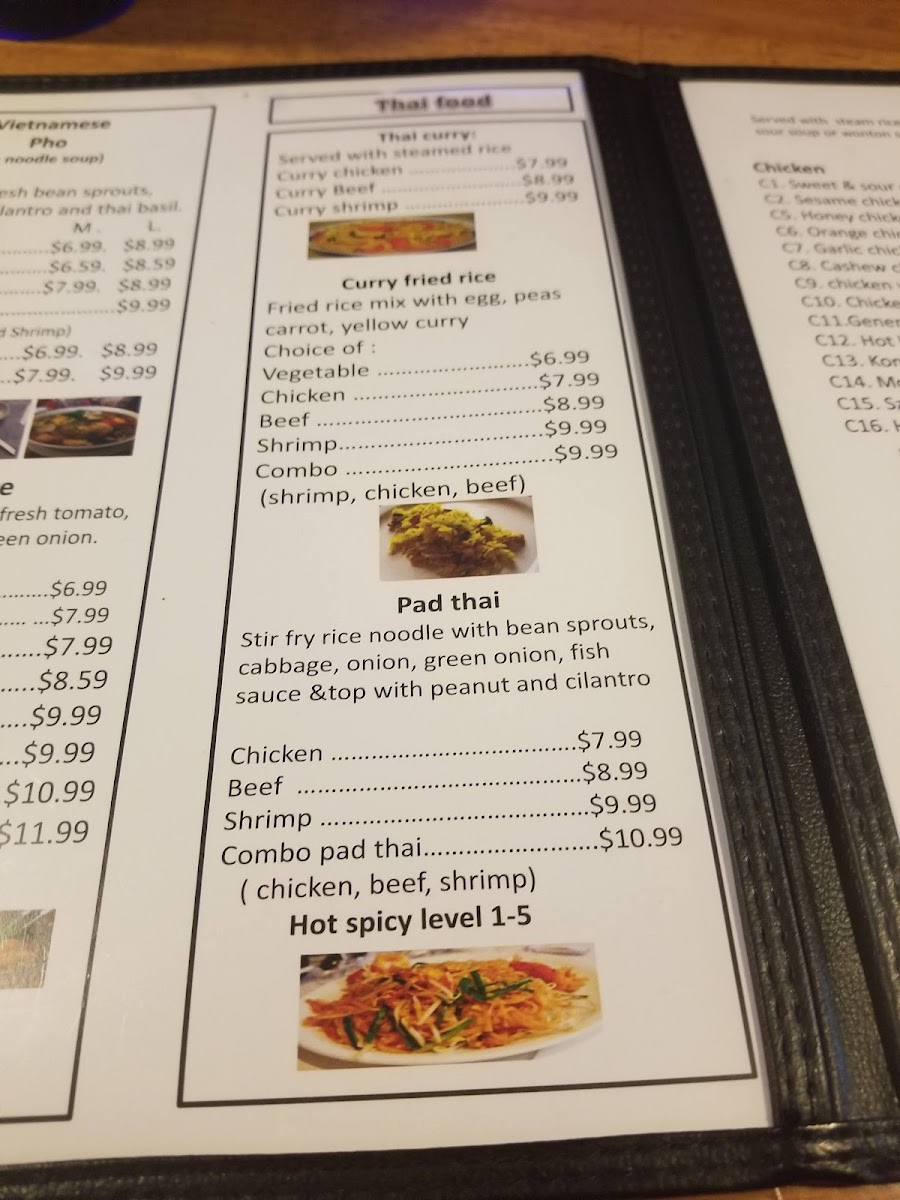 Menu Kt Pho Asian Restaurant - Jacksonville, Al-8